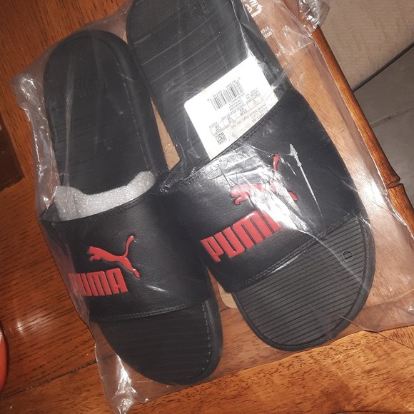 Puma Slides sandals flip flops shower shoes - Picture 2 of 5